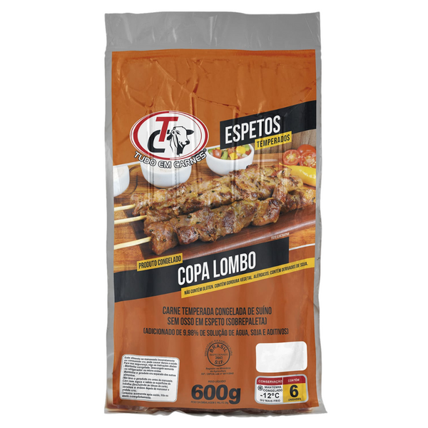 Pacote de Copa Lombo 600g