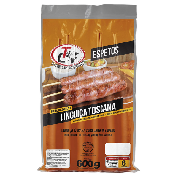 Pacote de Linguiça 600g
