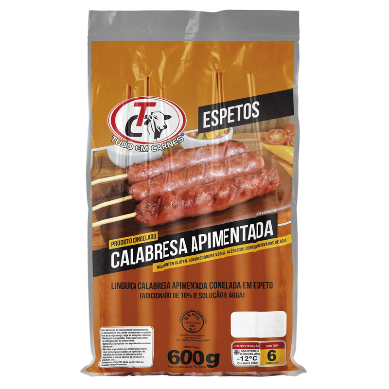 Pacote Linguiça Apimentada 600g