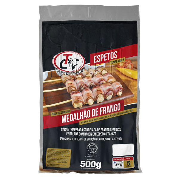 Pacote Medalhão Frango 500g