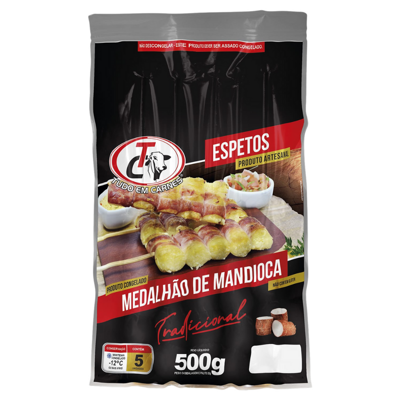 Pacote Medalhão Mandioca 500g