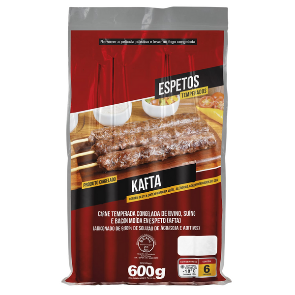 Pacote Kafta 600g