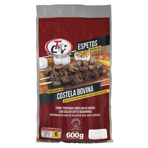 Pacote Costela Bovina 600g